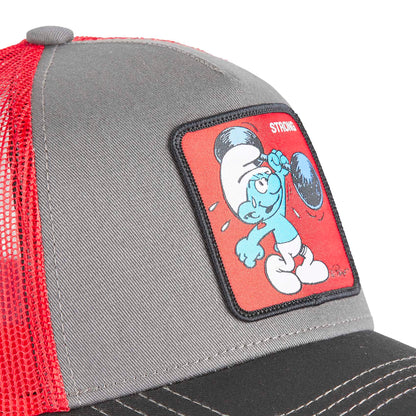 CAPSLAB The Smurfs Strong Trucker Hat