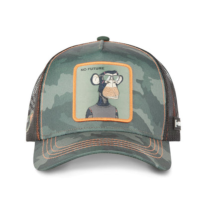 CAPSLAB BORED OF DIRECTORS Camo Trucker Hat