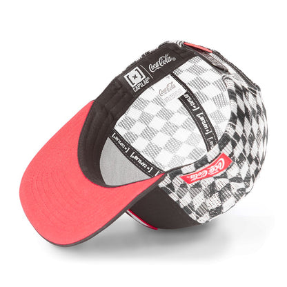 CAPSLAB COCACOLA Pin Up Flat Bill Snapback Hat