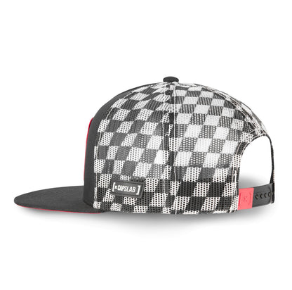 CAPSLAB COCACOLA Pin Up Flat Bill Snapback Hat