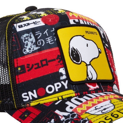 CAPSLAB Peanuts All Over Print Snapback Trucker Hat