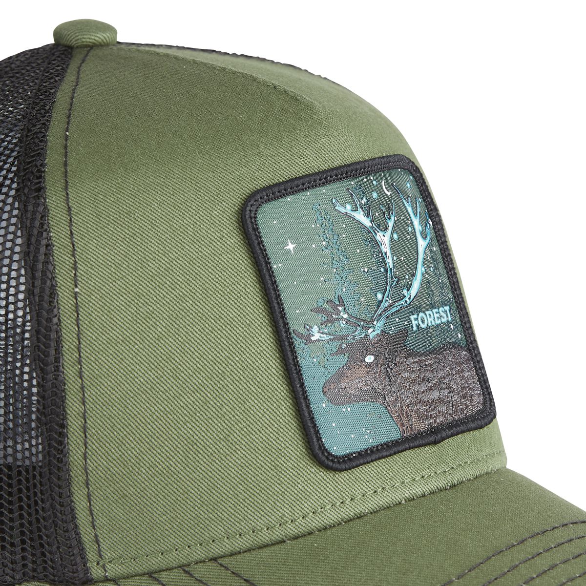 CAPSLAB Beast Glowing Forest Trucker hat