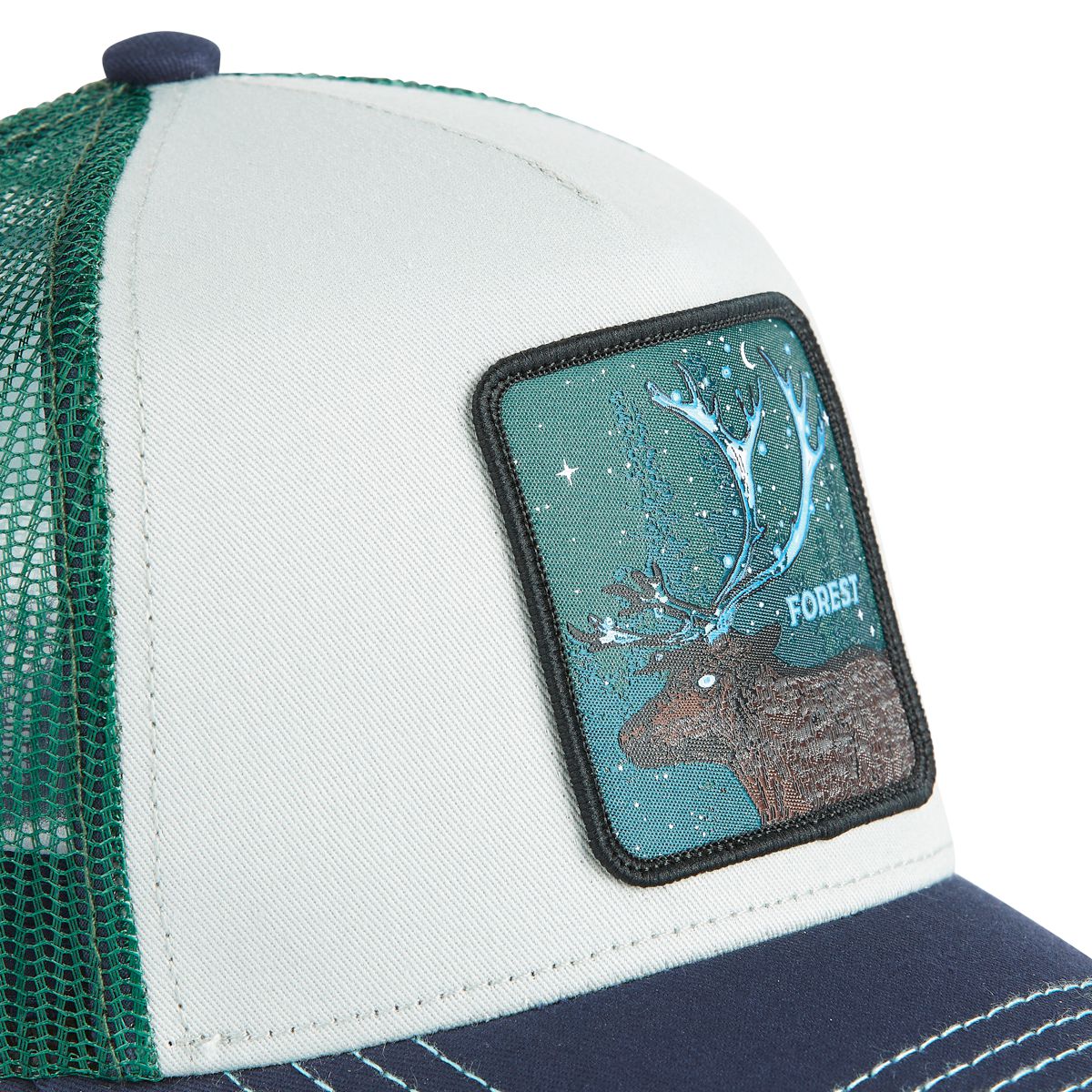 CAPSLAB Beasts Blue Forest Trucker Hat