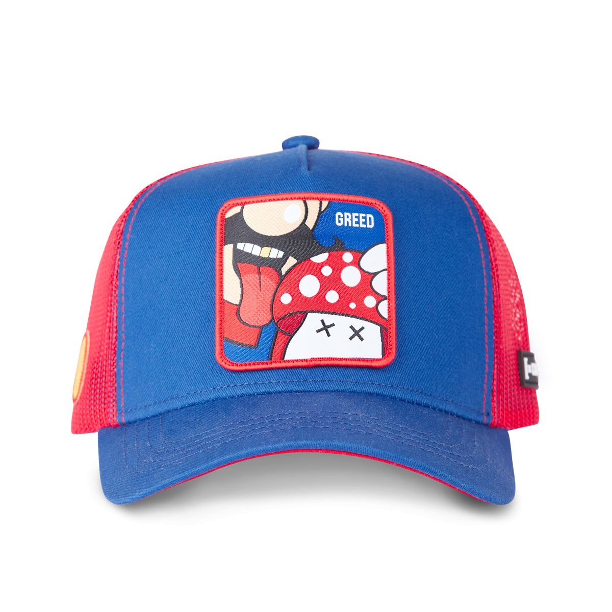 CAPSLAB Pop Icon Greed Trucker hat