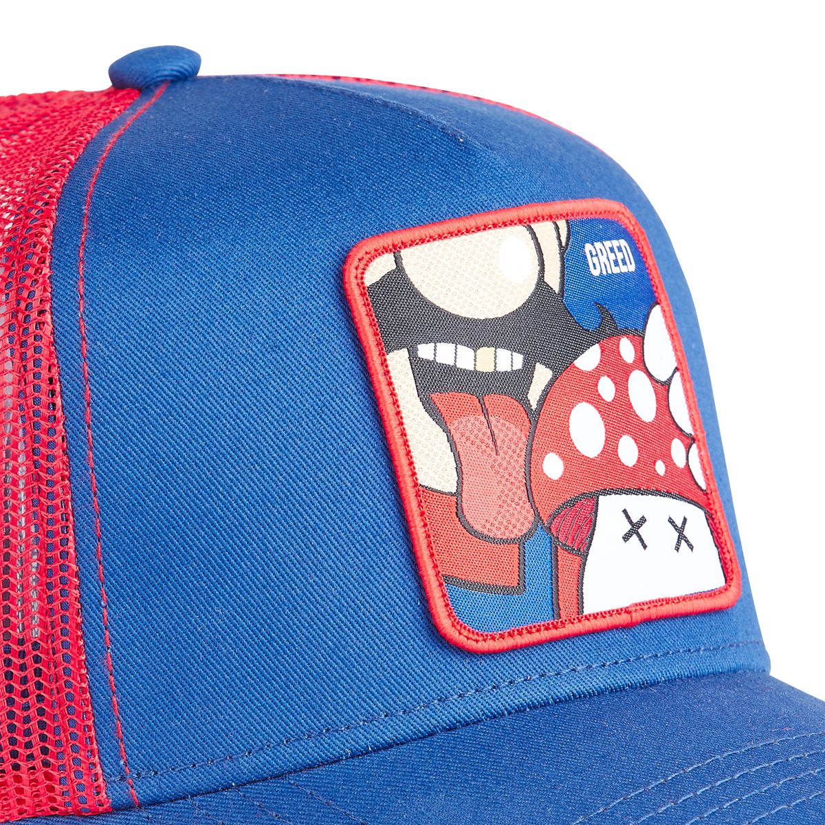 CAPSLAB Pop Icon Greed Trucker hat