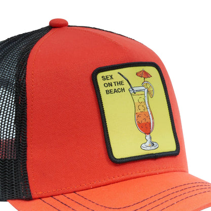 CAPSLAB Cocktail Sex on the beach Trucker Snapback Hat