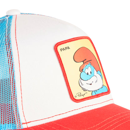 CAPSLAB The Smurfs Papa Smurf Trucker Hat