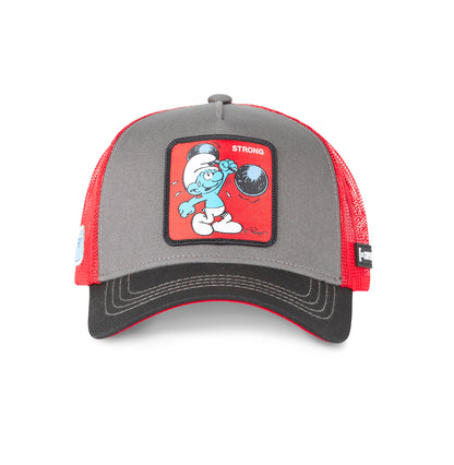 CAPSLAB The Smurfs Strong Trucker Hat