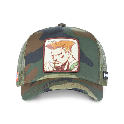 CAPSLAB STREET FIGHTER Guile Trucker Hat