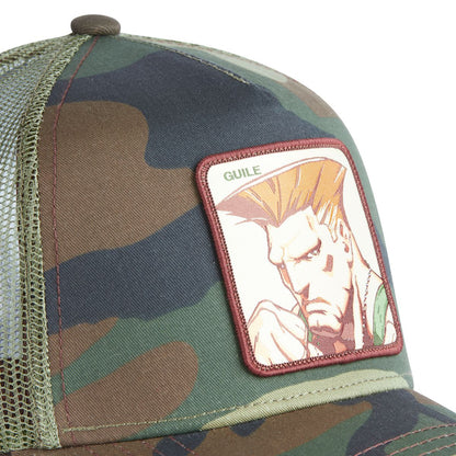 CAPSLAB STREET FIGHTER Guile Trucker Hat